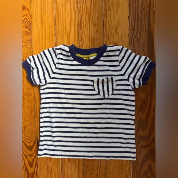 Mini Boden Striped Terrycloth Top - Picture 1 of 3